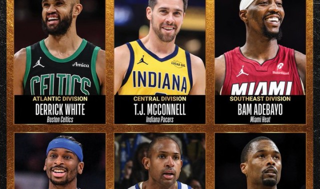 开云体育APP下载-两大奖项候选官宣！SGA冲体育道德风尚奖 霍勒迪四夺最佳队友奖？